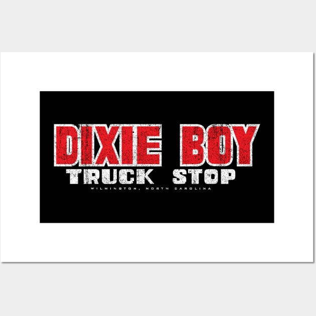 Dixie Boy Truck Stop Wall Art by huckblade